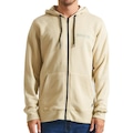 Blusão de Moletom com Capuz Hurley Aberto Square Wt24 - Masculino CAQUI