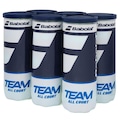 Bola de Tênis Babolat Team All Court Pack com 6 Tubos AMARELO