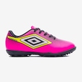 Chuteira Society Umbro Cannon Jr - Infantil ROSA