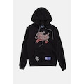 Blusão De Moletom NBA Old Logo - Infantil PRETO