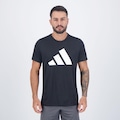 Camiseta adidas Run It - Masculina PRETO