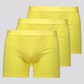 Kit Cueca Boxer Lupo Elastic Soft - 3 Unidades - Masculina AMARELO