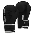 Luvas de Boxe Muay Thai First Fx2 Pretorian - Adulto PRETO/PRATA