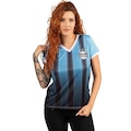 Camiseta do Gremio Surf Center Baby Look Oficial Esportiva - Feminina AZUL