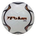 Bola de Futebol de Campo Poker Prof 32 Gomos Hype BRANCO/LARANJA