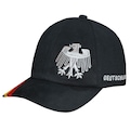 Boné Aba Curva Alemanha 1974 Liga Retrô - Strapback - Adulto PRETO