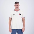 Camisa do São Paulo Retrô New Balance - Masculina BRANCO
