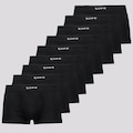 Cueca Boxer Lupo Microfibra - 9 Unidades - Adulto PRETO