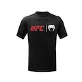 Camiseta Masculina Ufc Venum Classic PRETO/VERMELHO