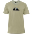 Camiseta Quiksilver Comp Logo Colors Masculina BEGE
