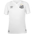 Camisa do Santos Torcedor 2024 Umbro - Masculina BRANCO/PRETO