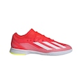 Chuteira Futsal adidas X Crazyfast League 23 - Adulto LARANJA/BRANCO