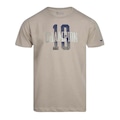 Camiseta Champion Mc And 19 Country - Masculina MARROM CLARO