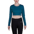 Camiseta Mizuno Manga Longa Pro Uv - Feminina AZUL