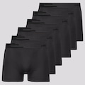 Kit Cuecas Boxer Lupo Microfibra sem Costura com 6 Unidades - Adulto CINZA