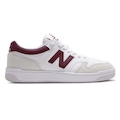 Tênis New Balance 480 Low Unissex BRANCO/VINHO