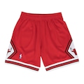 Short Mitchell & Ness Swingman Chicago Bulls Road 1997-98 - Masculino VERMELHO