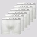 Cueca Boxer Lupo Microfibra - 6 Unidades - Adulto BRANCO