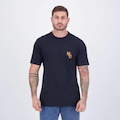 Camiseta Mcd Sobreposto - Masculina PRETO