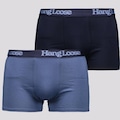 Kit Cueca Hang Loose Boxer Cot - 2 Unidades - Masculino AZUL