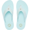 Chinelo Kenner Kyra Pro - Feminino AZUL/BRANCO
