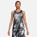 Camiseta Regata Nike Dri-Fit Swoosh Fly - Feminina PRETO