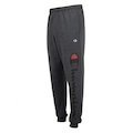 Calça de Moletom Champion Felpado Script Vertical - Masculina CINZA ESCURO