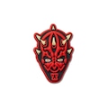 Jibbitz? Crocs Star Wars Cabeça do Darth Maul BRANCO