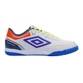 Chuteira Futsal Umbro X-Confort - Adulto BRANCO/LARANJA