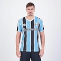 Camisa Umbro Grêmio I 2024 com Número - Masculina AZUL