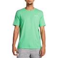 Camiseta Under Armour Sportstyle Left Chest Ss - Masculina VERDE
