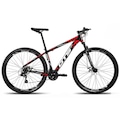 Bicicleta Aro 29 Aluminio Alfameq Gts Feel Rdx Freio Hidráulico 27 Marchas PRETO/VERMELHO