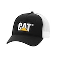 Boné Aba Curva Caterpillar Original Foundation Contrast - Snapback - Adulto PRETO/BRANCO