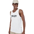 Camiseta Regata Oakley Mark II Tank - Masculina BRANCO/PRETO