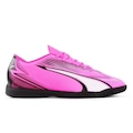 Chuteira Futsal Adulto Puma Ultra Play ROSA/PRETO