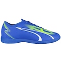 Chuteira Futsal Puma Ultra Play It Bdp + - Adulto AZUL/VERDE