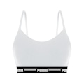 Sutiã Top Puma com Alça Regulável Feminino BRANCO/PRETO