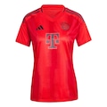 Camisa 1 Fc Bayern 24/25 adidas - Feminina VERMELHO