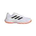 Tênis adidas Courtjam Control 3 Clay - Masculino BRANCO/LARANJA
