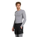 Camiseta adidas Manga Longa Tf Ls Tee - Masculina CINZA