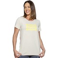 Camiseta Run More Brave - Feminina MARROM