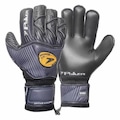 Luva de Goleiro Campo Poker Profissional Ortho Vulcan - Adulto PRETO/MARROM ESC