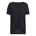 Camiseta de Treino Under Armour Pjt Rck Completer Deep - Feminina PRETO