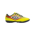 Chuteira Society Umbro Cannon Jr - Infantil LIMÃO