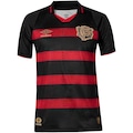 Camiseta do Sport 2024 Umbro Oficial Torcedor 2024 - Masculina PRETO/VERMELHO