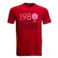 Camisa Moscou Pictogramas - Liga Retro - Masculina VERMELHO