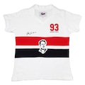 Camisa Telê Santana Sp 1993 Infantil - Liga Retro - Unissex BRANCO