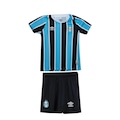 Uniforme de Futebol do Grêmio Oficial 1 2024 Umbro - Infantil AZUL