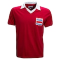 Costa Rica 1990 - Liga Retro - Masculina Camisa VERMELHO