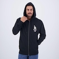 Jaqueta com Capuz New Era Mlb Los Angeles Dodgers Manufacturing - Masculina PRETO